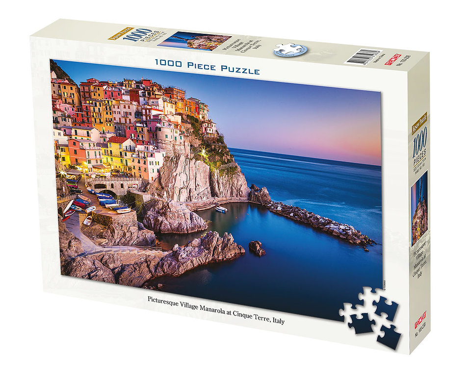 Picturesque Village Manarola at Cinque Terre, Italy